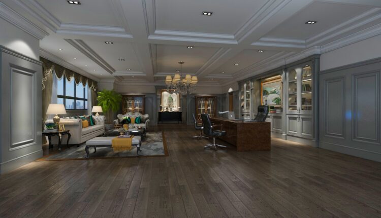 3d Interior Office Room 24 Scene File 3dsmax Model By DangTheHao 3