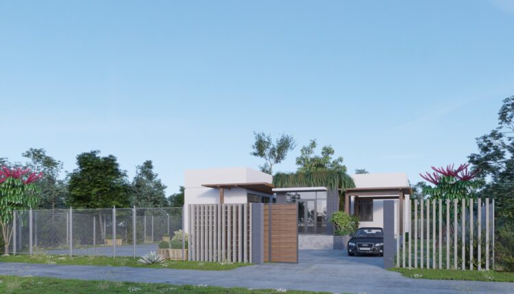 3D Exteriors House 3 Model 3dsmax Free Download By LeoNguyen 3