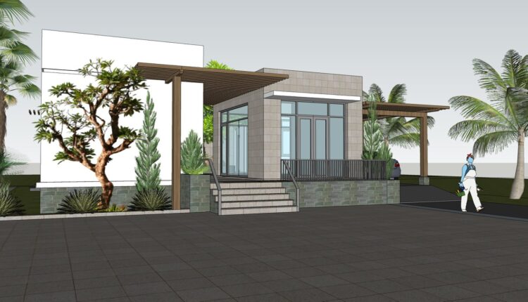 3D Exteriors House 3 Model 3dsmax Free Download By LeoNguyen 5