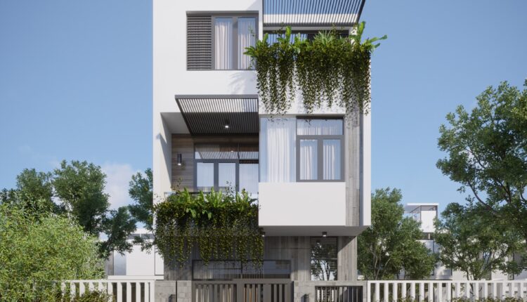 3D Exteriors House 4 Model 3dsmax Free Download By LeoNguyen 1