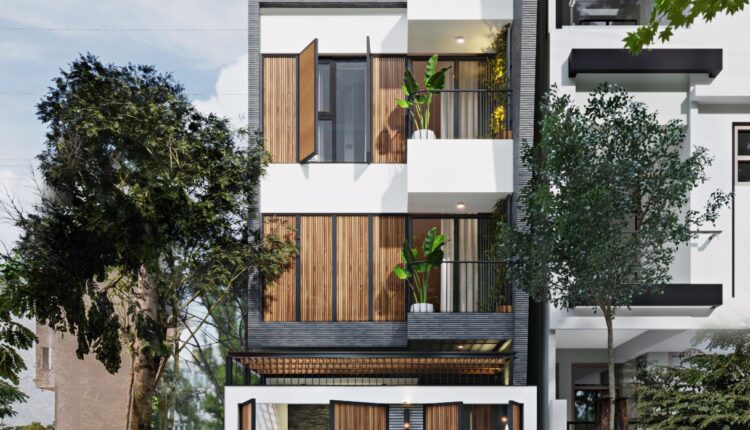 3D Exteriors House Scene Model 3dsmax Free Download 1