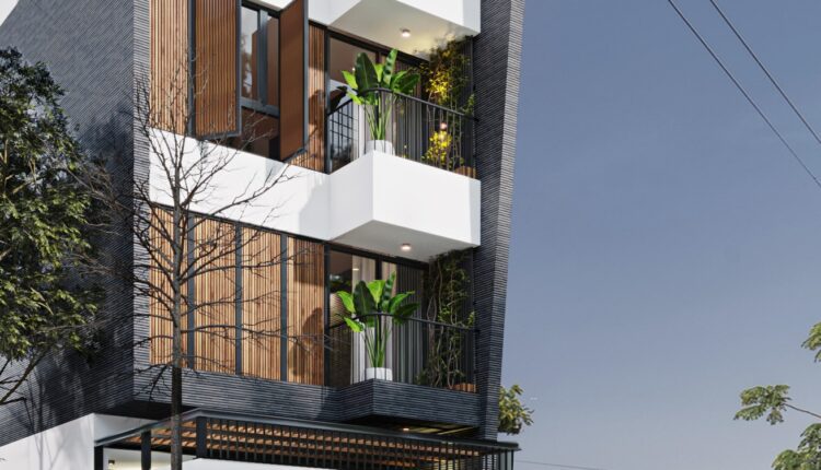 3D Exteriors House Scene Model 3dsmax Free Download 2