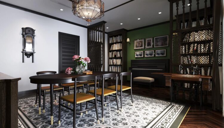 3D Indochine Interior Style 156 Scene File 3dsmax By Manhlinh Kyzen