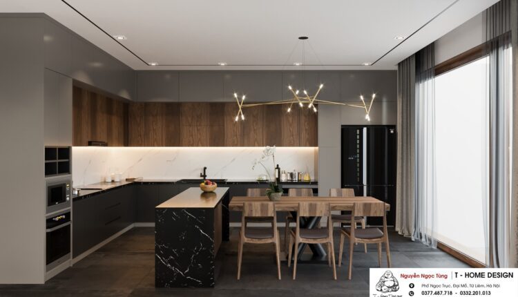 3D Interior Kitchen – Livingroom 131 Scene 3dsmax By NguyenNgocTung 4