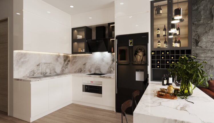 3D Interior Kitchen – Livingroom 134 Scene 3dsmax By Huong Nguyen 2