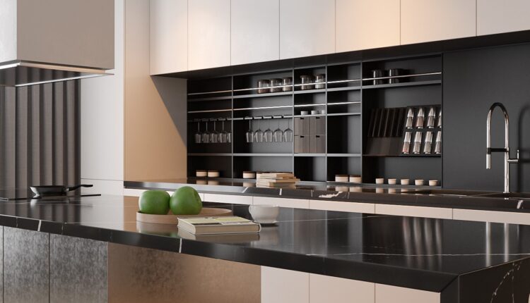 3D Interior Kitchen – Livingroom 137 Scene 3dsmax By Tran Nghia 4