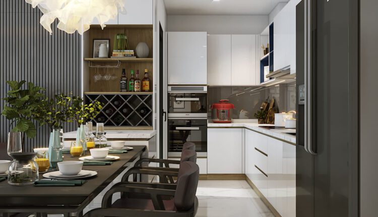 3D Interior Kitchen – Livingroom 139 Scene 3dsmax By Le Hoang Hai 3