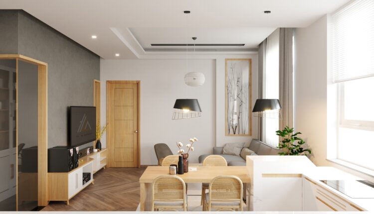 3D Interior Kitchen – Livingroom 144 Scene 3dsmax By Ho Ngoc Thien 2
