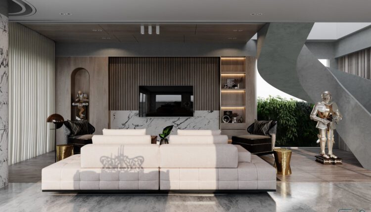 3D Interior Kitchen – Livingroom 146 Scene 3dsmax By Quyen Linh 2