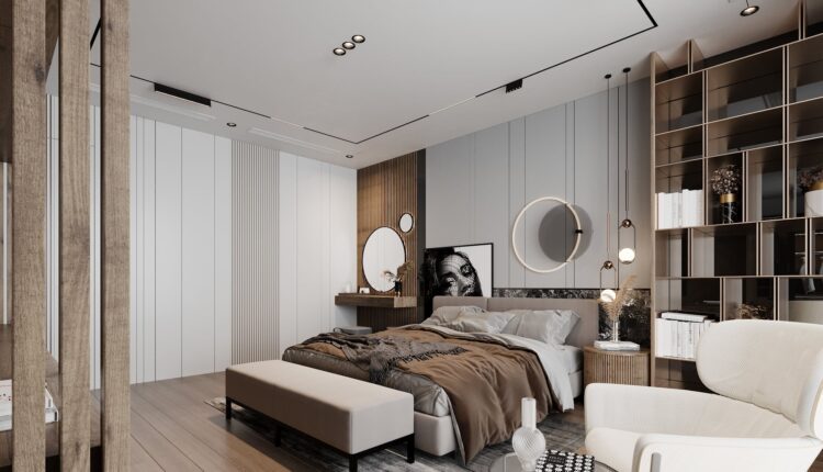 3D Interior Scene File 3dsmax Model Bedroom 366 By Tran Tien Viet 3