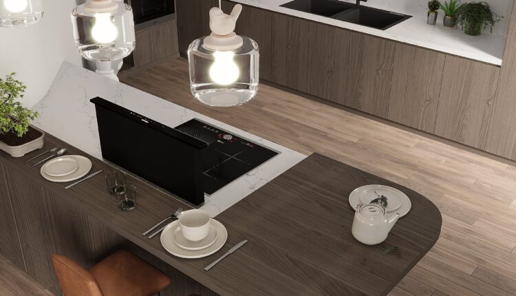 3D Interior Scenes File 3dsmax Model Kitchen – Dining Room 25 By Bui Hai Lich 2