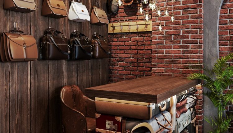 3D Leather Shop Model Free Download by Le Ti 9