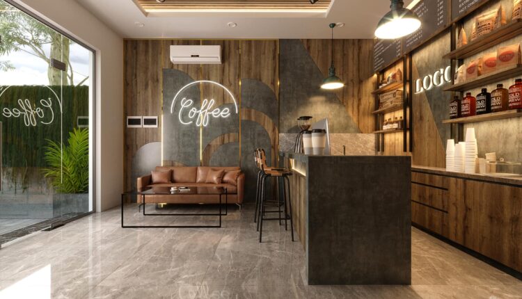 3D Model Interior Coffee 57 Scenes File 3dsmax By Phuc La 2