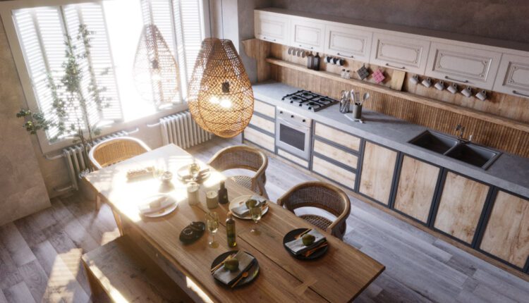 3D Model Kitchen 2087 Free Download By Leng Keng 3
