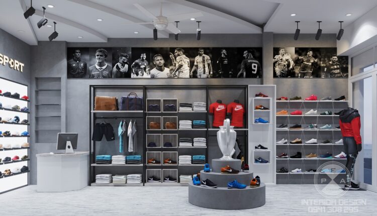 3D Shoe Shops Model By Pea Dgn Free Download 5
