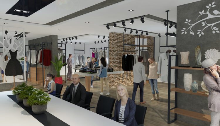 3D Fashion Shop 24 Model By Thuong Le Huu Free Download 2