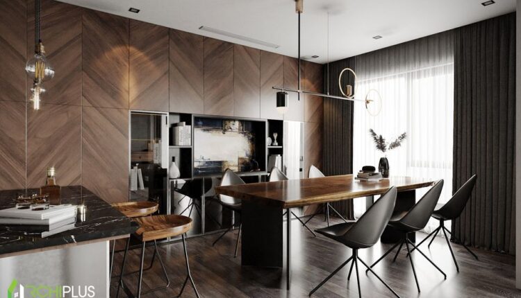 3D Interior Kitchen – Livingroom 162 Scene 3dsmax By Hoang Nguyen 6