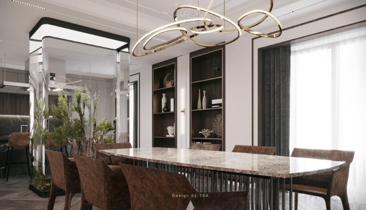3D Interior Kitchen – Livingroom 166 Scene 3dsmax By Dung Sergio 8
