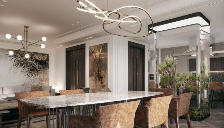 3D Interior Kitchen – Livingroom 166 Scene 3dsmax By Dung Sergio 9