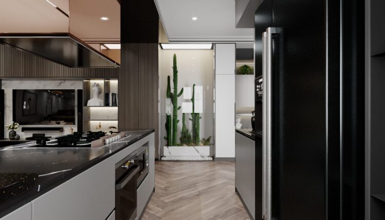3D Interior Kitchen – Livingroom 167 Scene 3dsmax By Nguyen Duc Thuan 9
