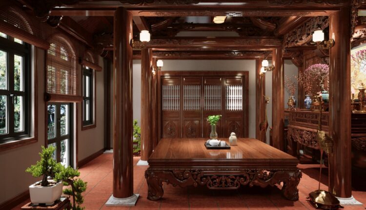 3D Interior Scenes File 3dsmax Model Altar Room 22 By Mai Quynh 1