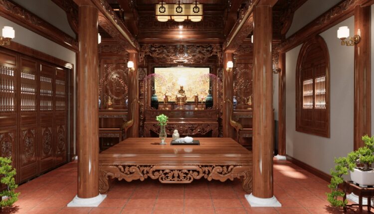 3D Interior Scenes File 3dsmax Model Altar Room 22 By Mai Quynh 2