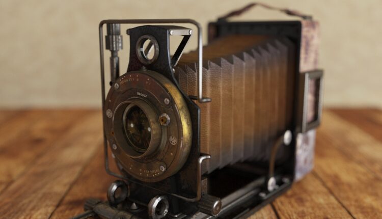 3D Model Vintage camera free download (1)
