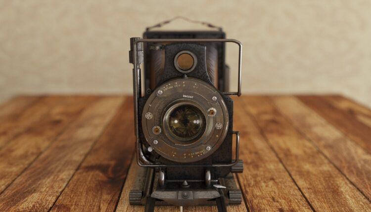 3D Model Vintage camera free download (2)