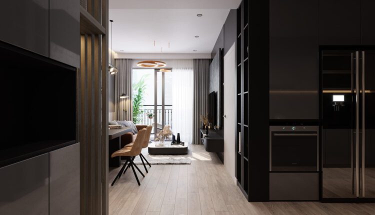 3D Interior Apartment 185 Scene File 3dsmax By Tuan An 8