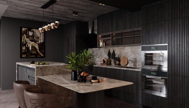 3D Interior Kitchen – Livingroom 173 Scene 3dsmax By Oi A Chun 2