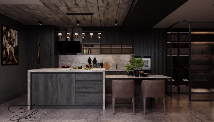 3D Interior Kitchen – Livingroom 173 Scene 3dsmax By Oi A Chun 3