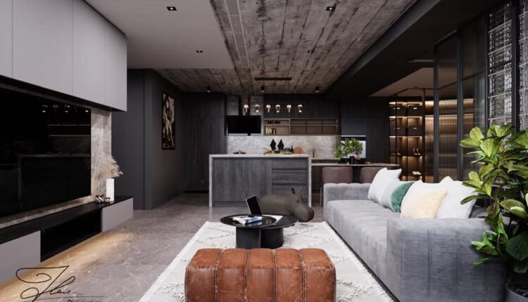 3D Interior Kitchen – Livingroom 173 Scene 3dsmax By Oi A Chun 5