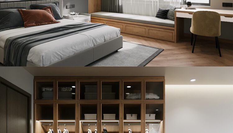 3D Interior Scenes File 3dsmax Model Bedroom 395 By TuanHoan