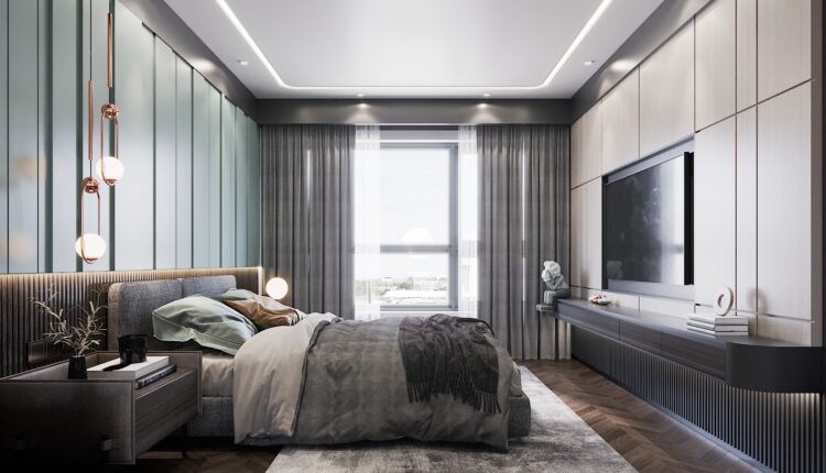 3D Interior Scenes File 3dsmax Model Bedroom 396 By Chun’s Nguyen 2