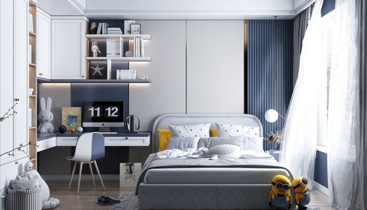 3D Model Interior Children Room 27 Free Download By HuyHieuLee