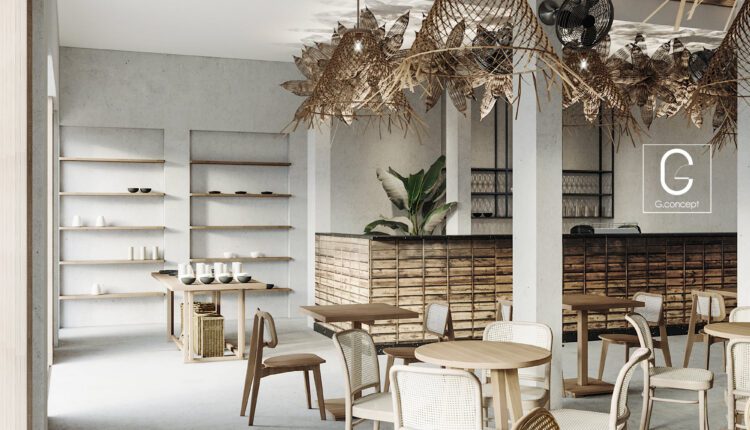 3D Model Interior Coffee 62 Scenes File 3dsmax By Minh Quan 6