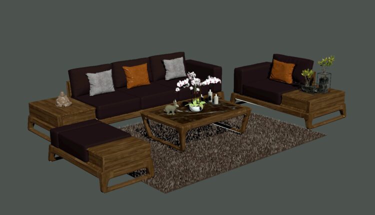 3D Model Sofa Oc Cho Dong Gia 238 By Le Hieu