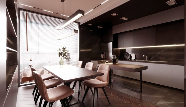3D Interior Kitchen – Livingroom 188 Scene 3dsmax By Trung Nghia 4