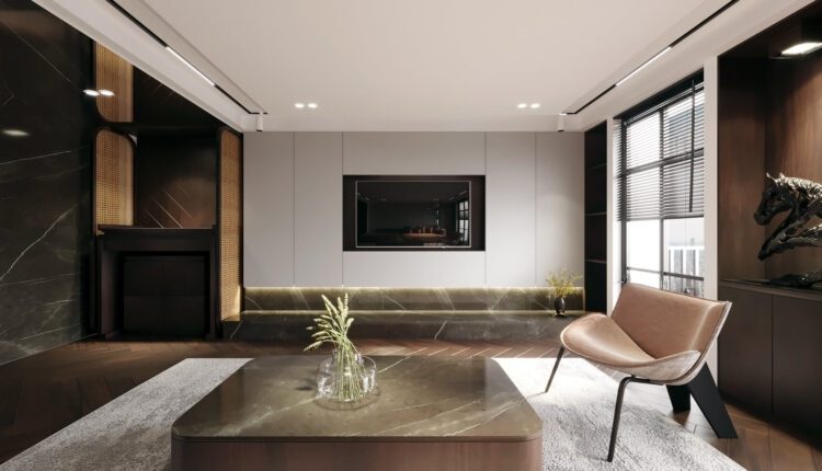 3D Interior Kitchen – Livingroom 188 Scene 3dsmax By Trung Nghia 8