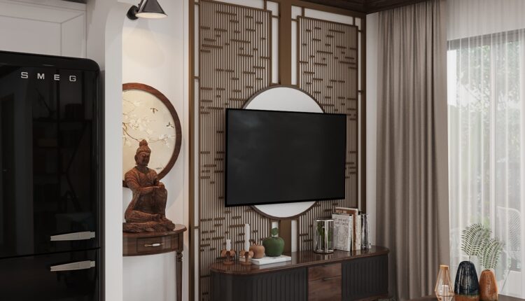 3D Interior Kitchen – Livingroom 194 Scene 3dsmax By Le Viet Dung 2