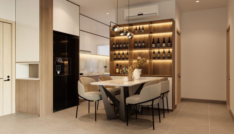 3D Interior Kitchen – Livingroom 198 Scene 3dsmax By Tuan An 5