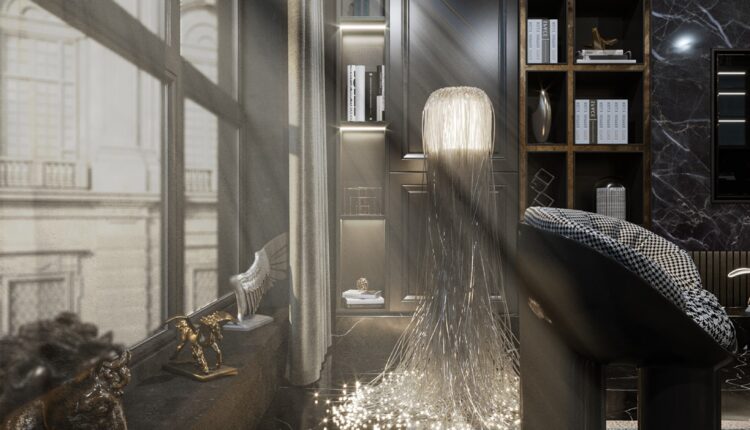 3D Interior Kitchen – Livingroom 201 Scene 3dsmax By Nguyen Thai Nguyen 4