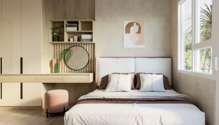 3D Interior Scenes File 3dsmax Model Bedroom 450 By Tuan An 1