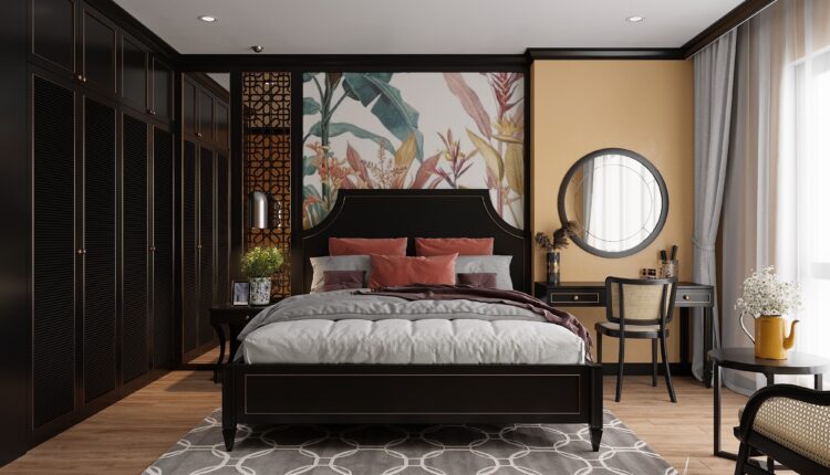 3D Interior Scenes File 3dsmax Model Indochine Bedroom 456 By Minh Tu 1
