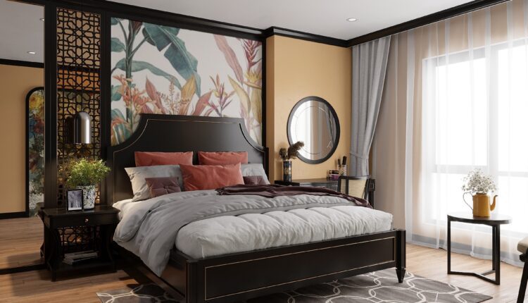 3D Interior Scenes File 3dsmax Model Indochine Bedroom 456 By Minh Tu 2
