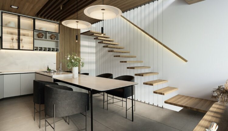 3D Interior Scenes File 3dsmax Model Kitchen – Dining Room 30 By Tuan An 3