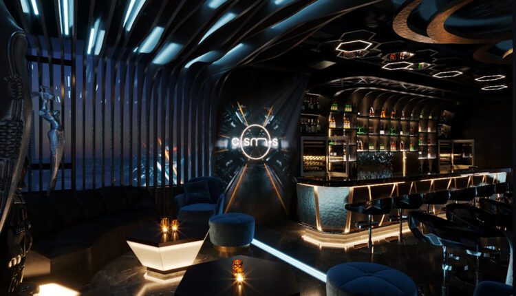 3D Model Interior Bar Restaurant Scene 243 By Duong Bui 3