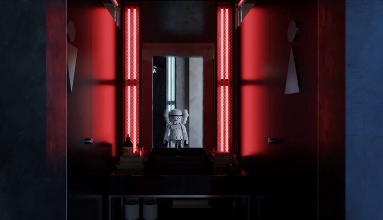 3D Model Interior Bar Restaurant Scene 243 By Duong Bui 5