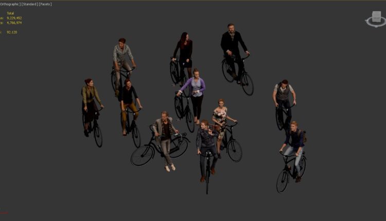 3d Library People Model 37 By Can Huy Tap Free Download 7