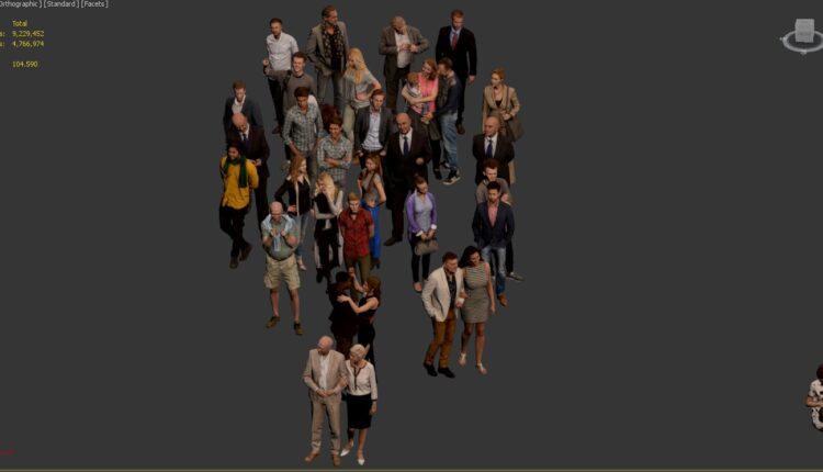 3d Library People Model 37 By Can Huy Tap Free Download 8